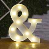 Decorative Letters Alphabet Letter LED Lights