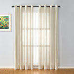 New Linen Sheer Curtains