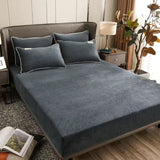 elastic band fitted sheet mattress cover