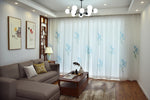 Chinese Hand-painted Curtains